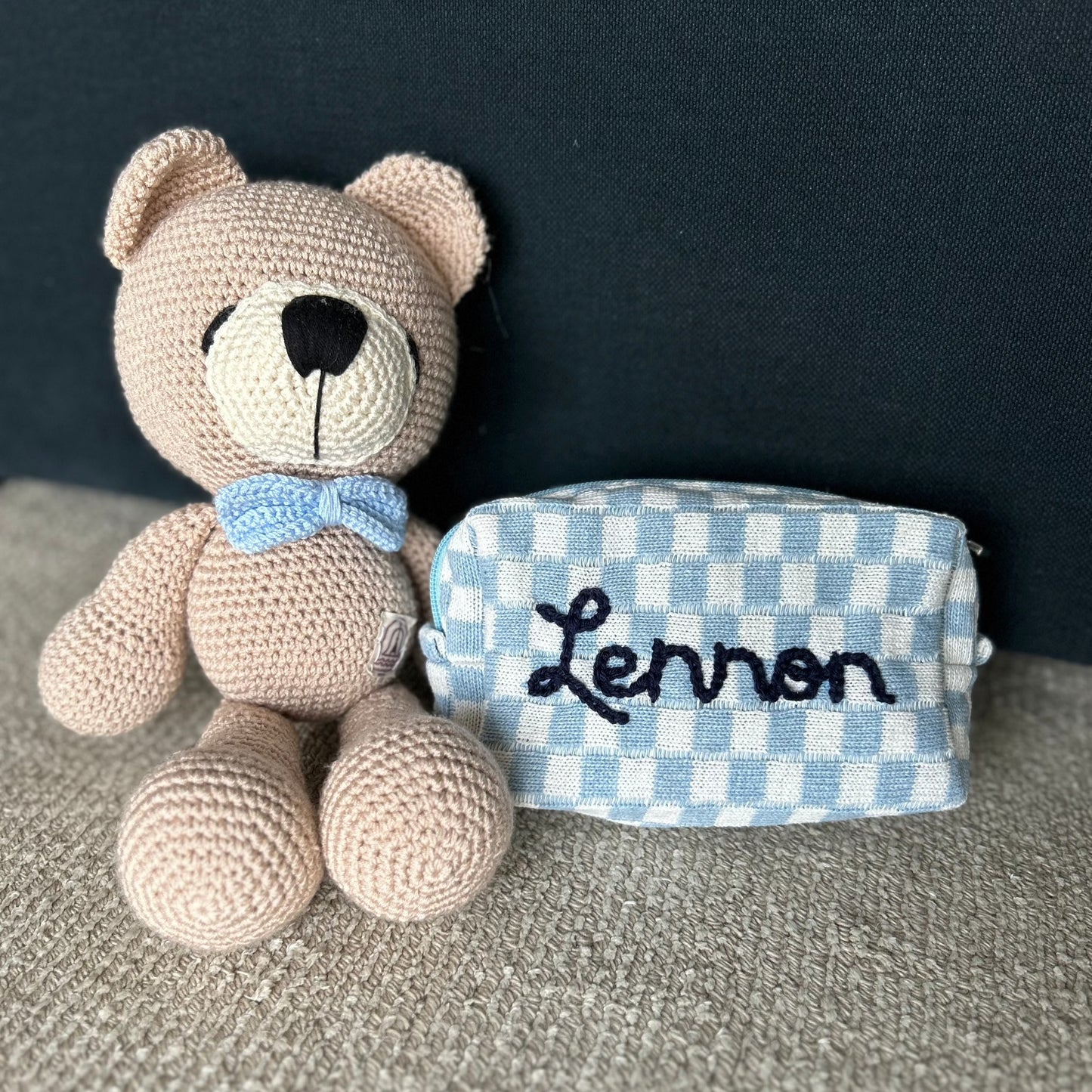 Knit Pouch | Custom Knit Pouch Available in 2 sizes & Many Colors!