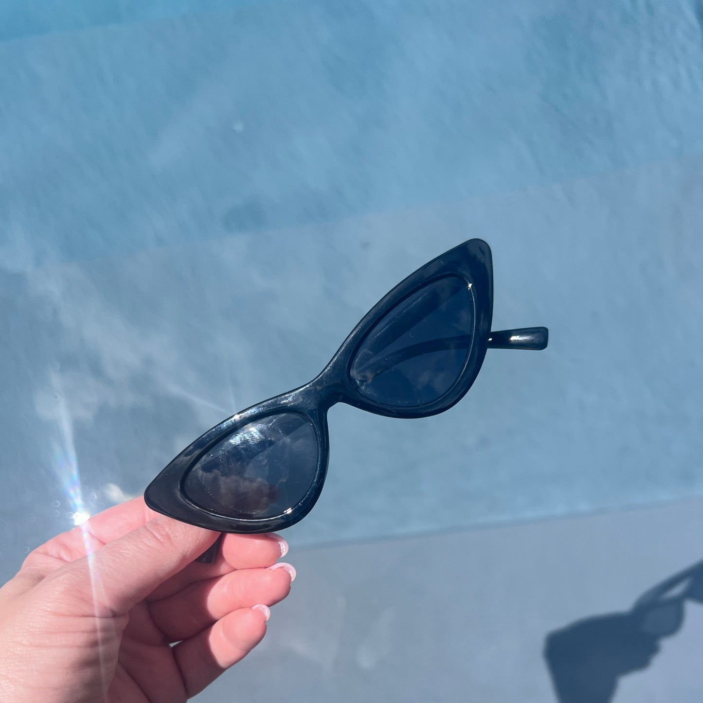 Cat Eye Sunglasses Black or White | Toddler Sunnies 1.5-6 Years Old