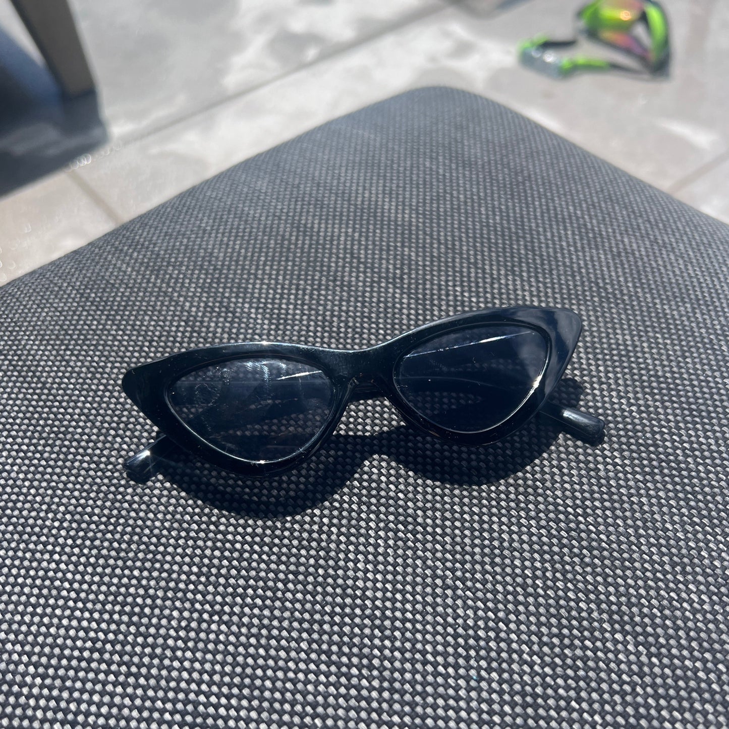 Cat Eye Sunglasses Black or White | Toddler Sunnies 1.5-6 Years Old