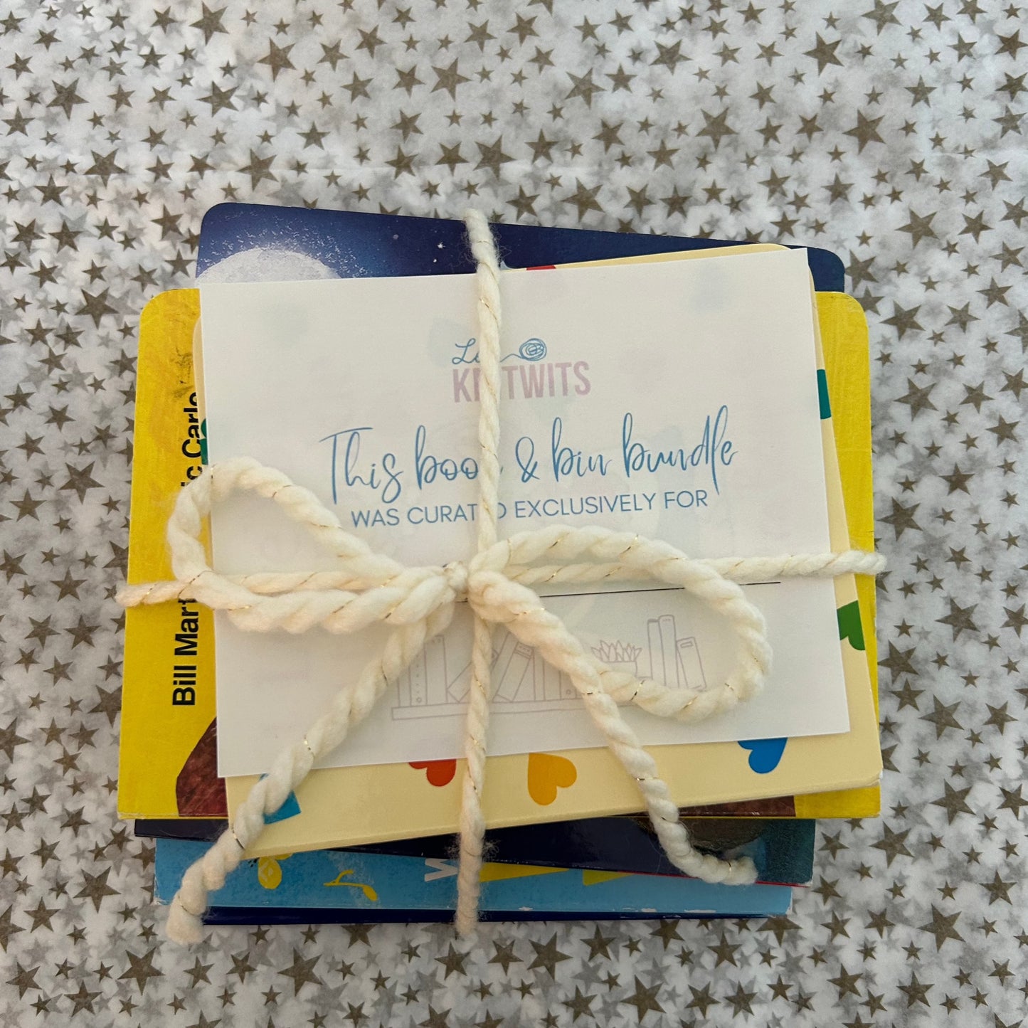 Book & Bin Bundle - Medium Bin