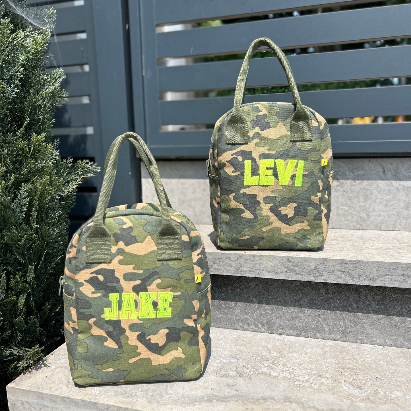 Custom Lunch or Snack Bag CARBON | Clean, Non-Toxic Machine Washable