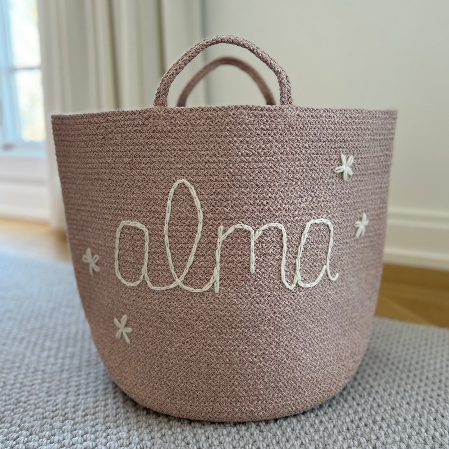 Les Bins Size XL / Hamper| Storage Bins for Nursery, Playroom & More