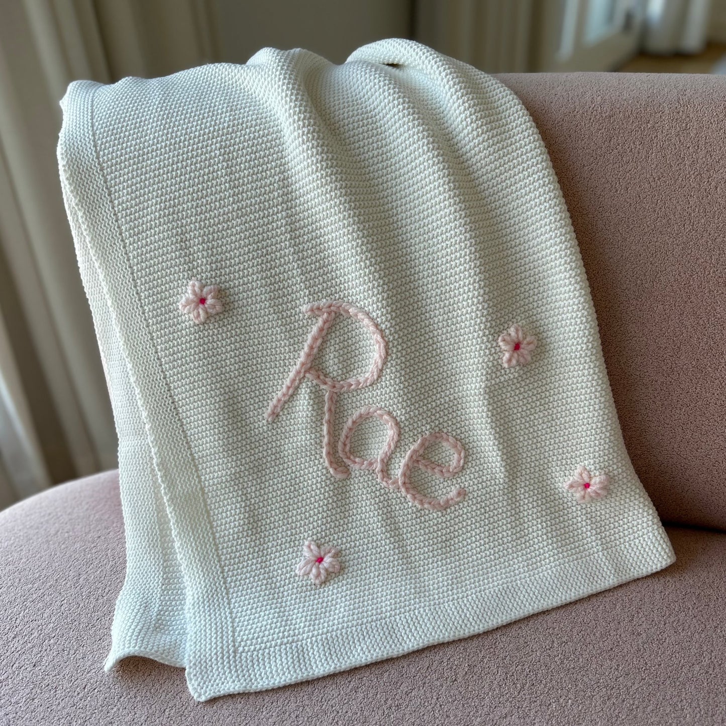 Grey Solid Colour Baby Blanket | Custom Baby Blanket Gift in Many Colors