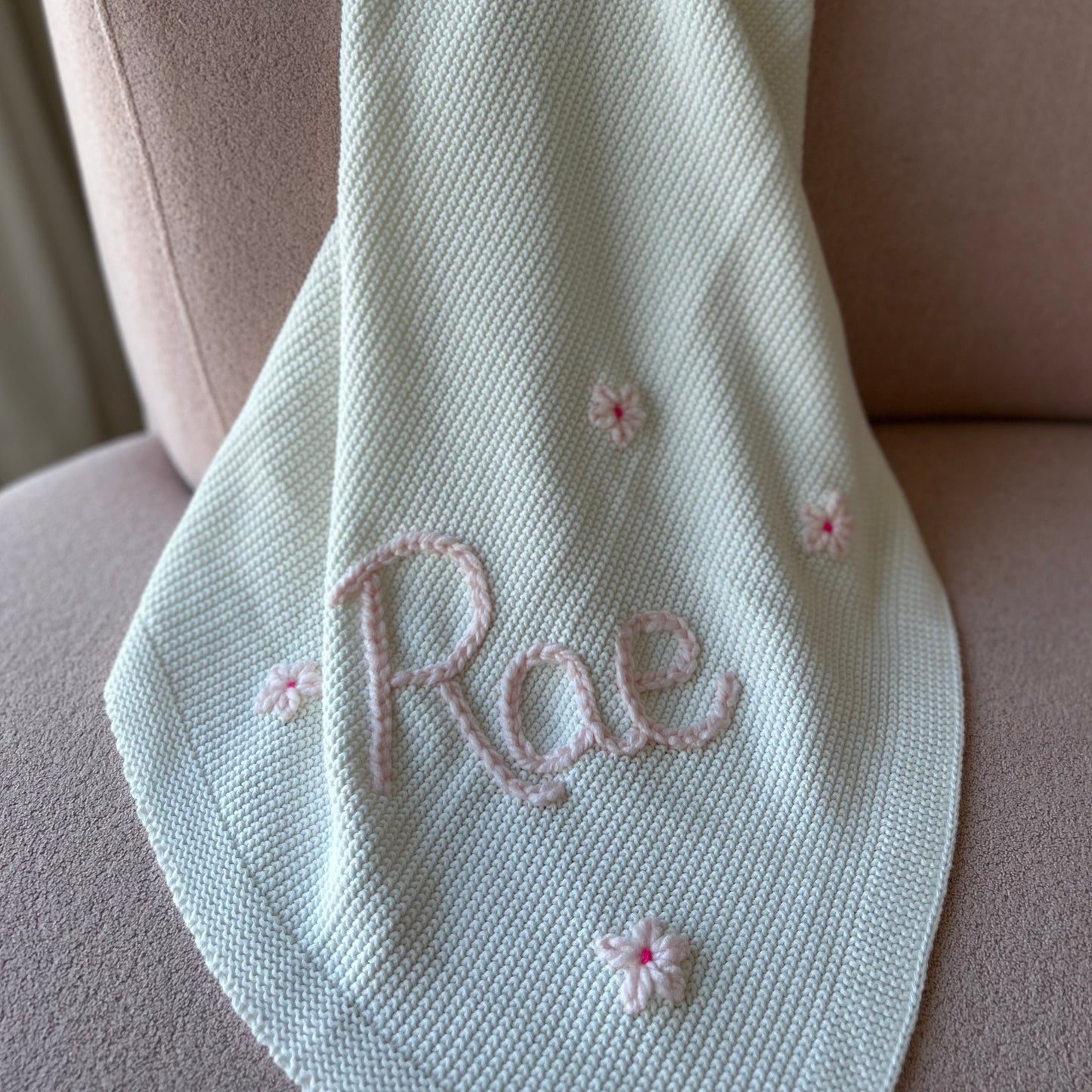 Grey Solid Colour Baby Blanket | Custom Baby Blanket Gift in Many Colors