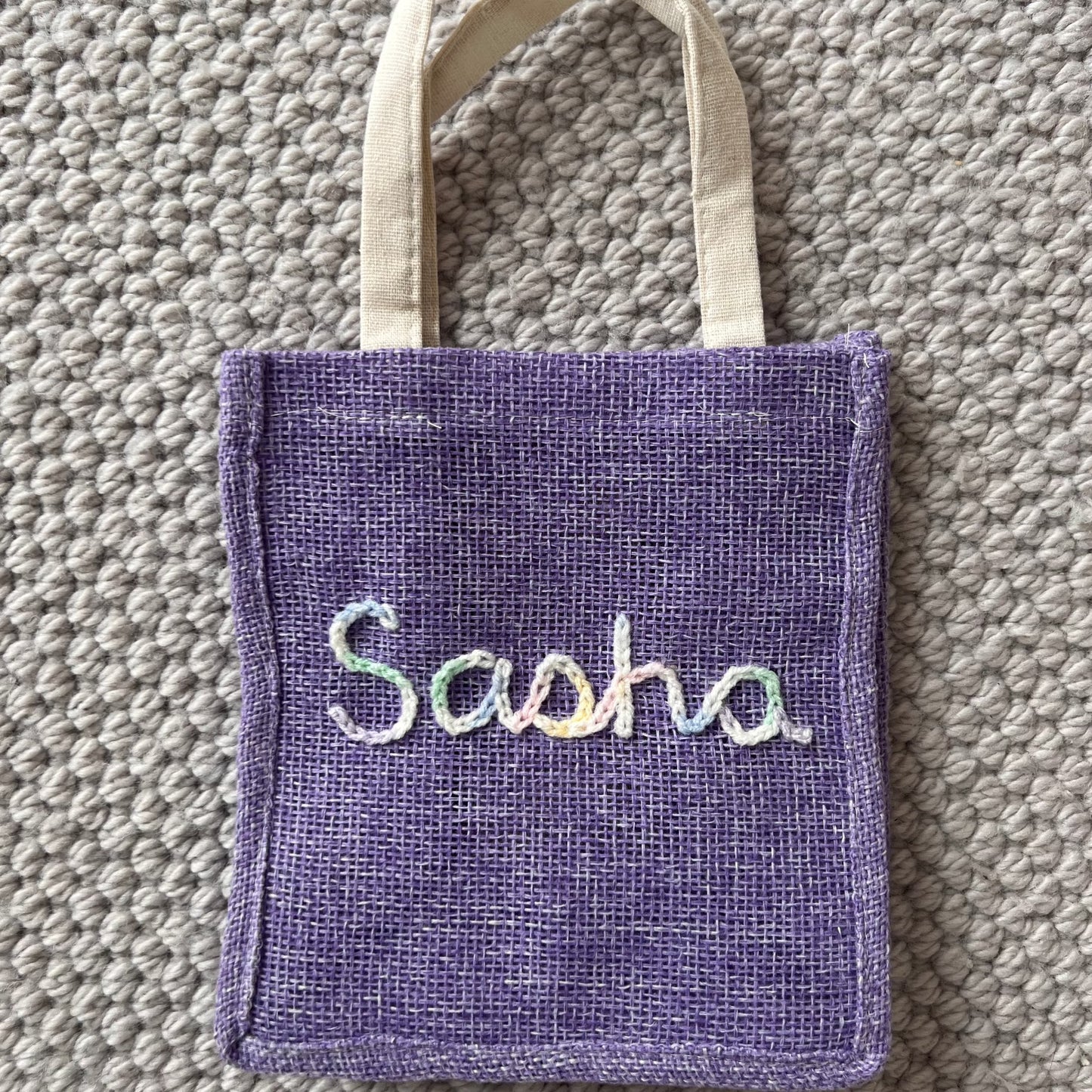 Easter Bunny Bag | Custom Easter Bag in Multiple Colours