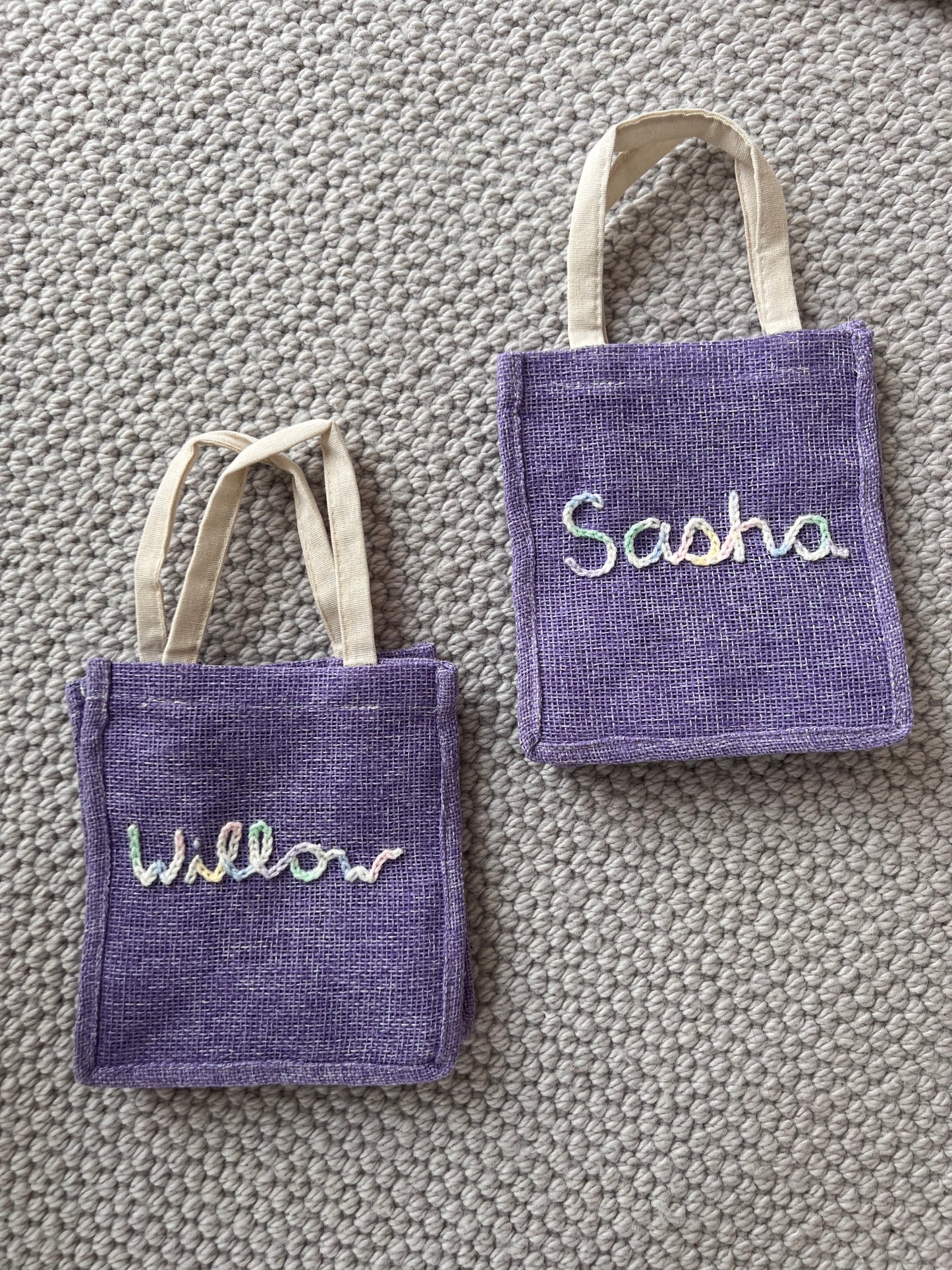 Easter Bunny Bag | Custom Easter Bag in Multiple Colours