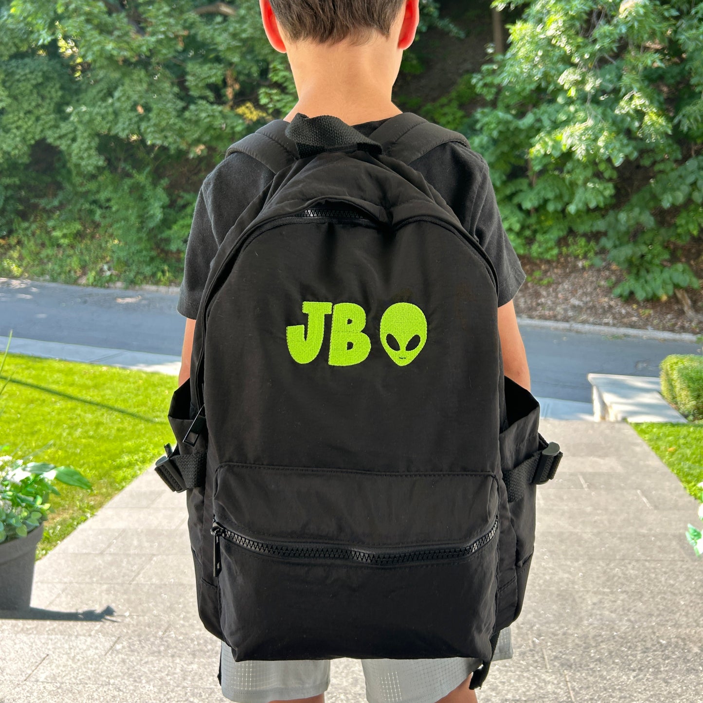 Black Toddler Nylon Backpack