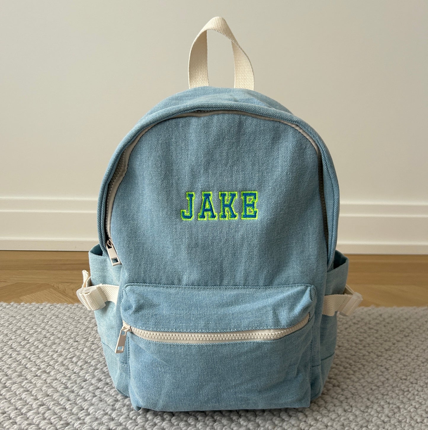 Denim Toddler Backpack
