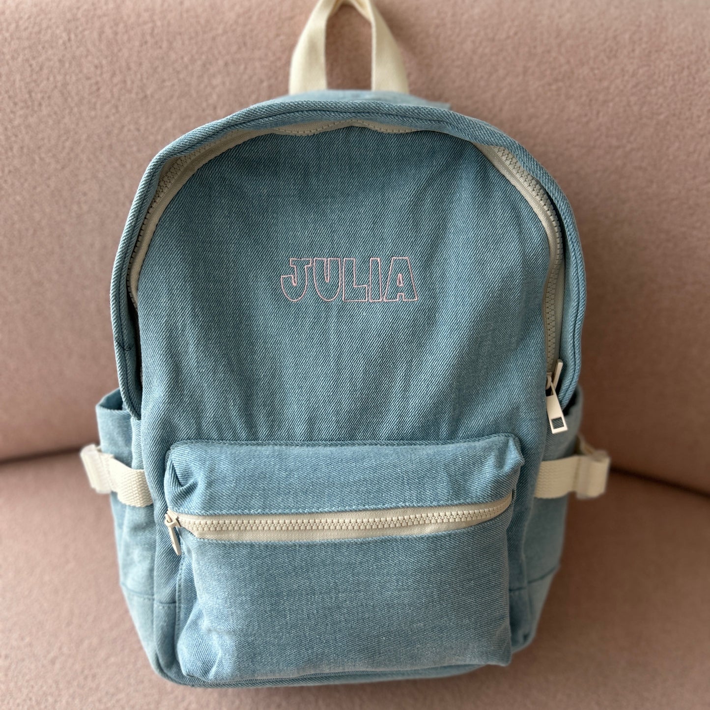 Denim Toddler Backpack