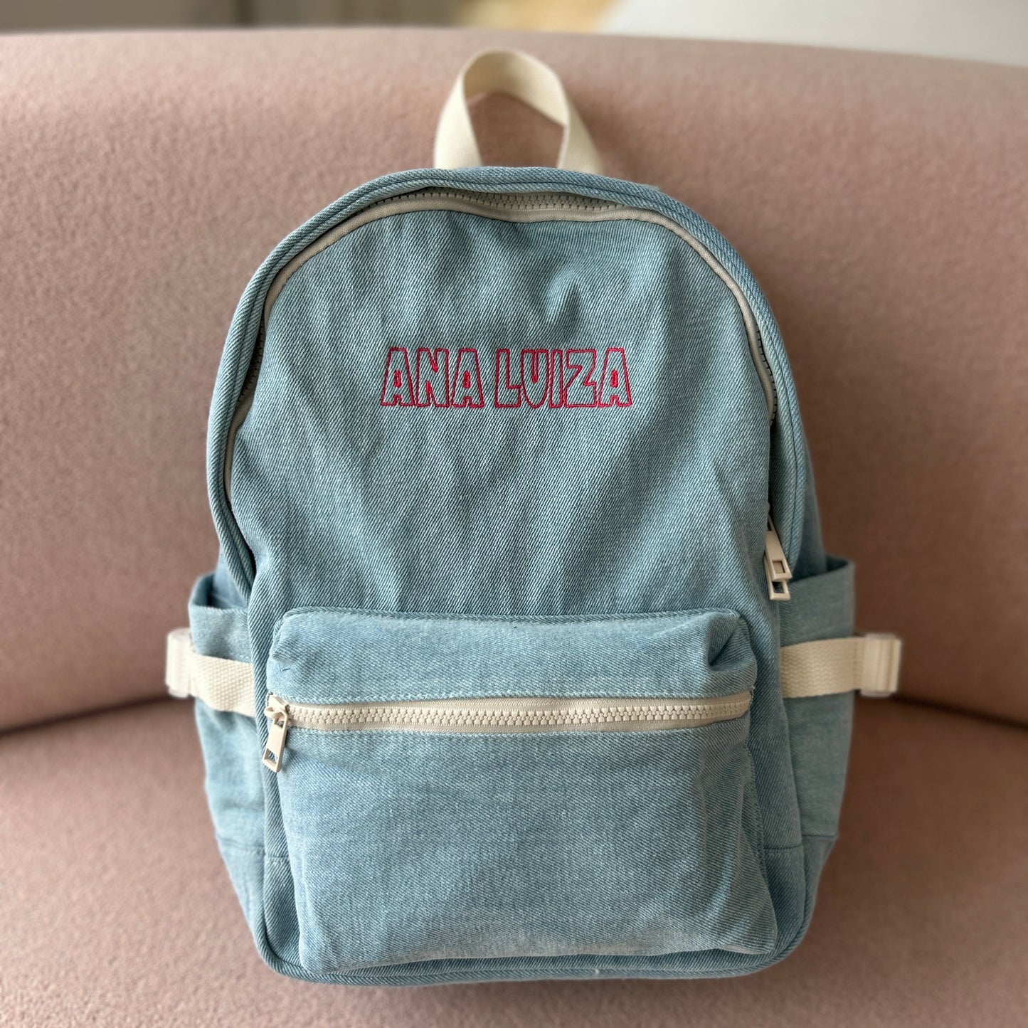 Denim Toddler Backpack