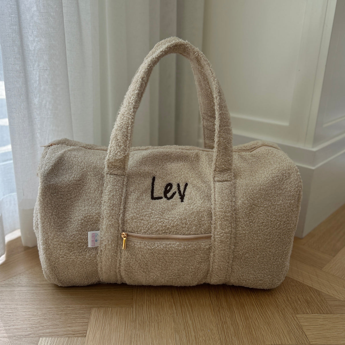 Beige Teddy Bouclé Duffel *NEW*