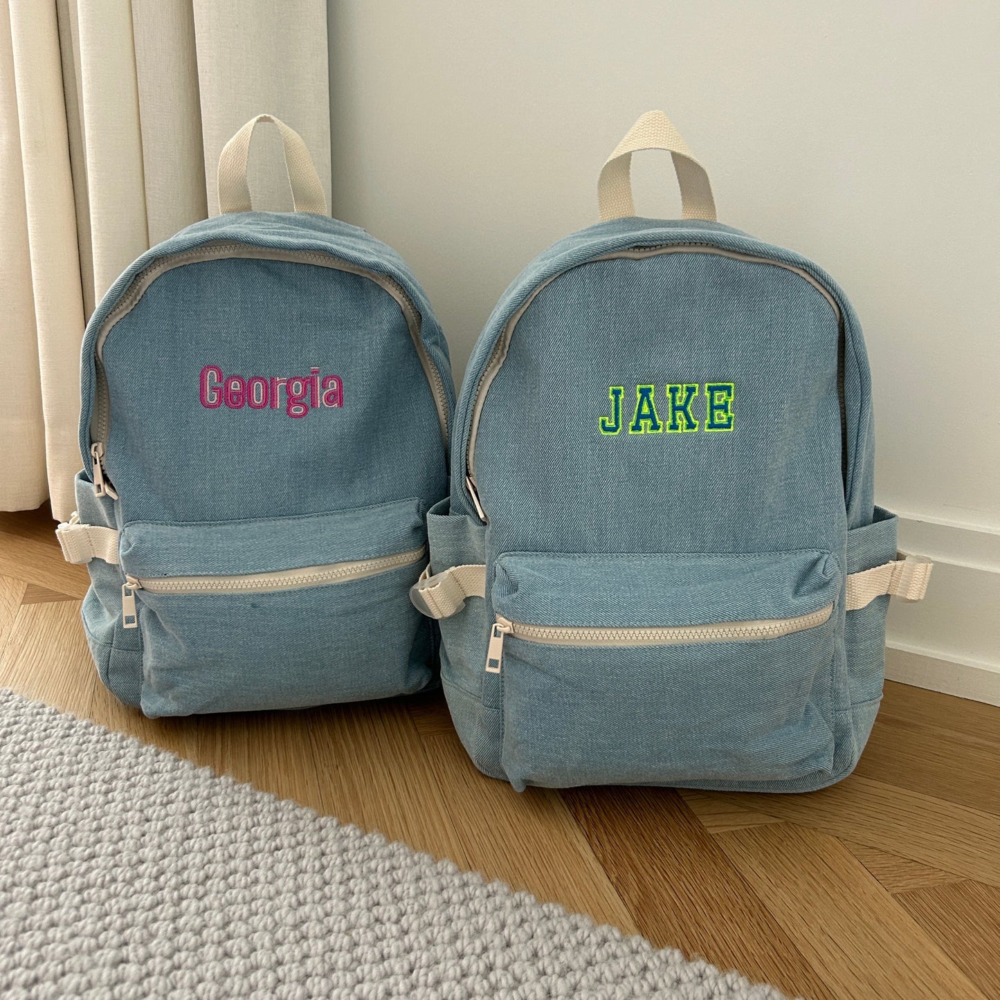 Denim Toddler Backpack