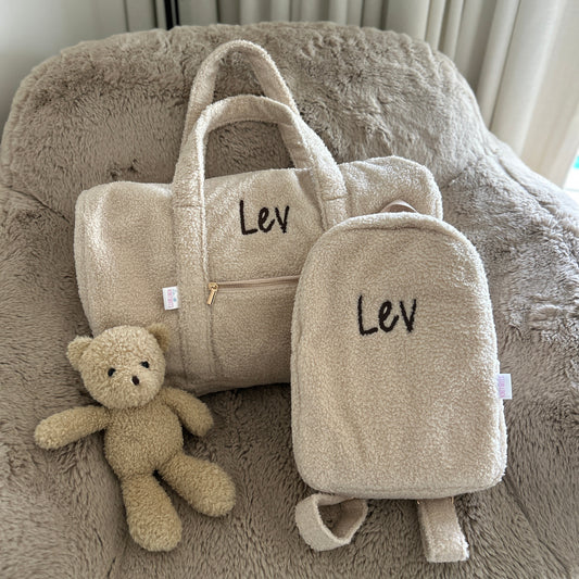 Teddy Bouclé Duffel & Backpack Bundle *NEW*