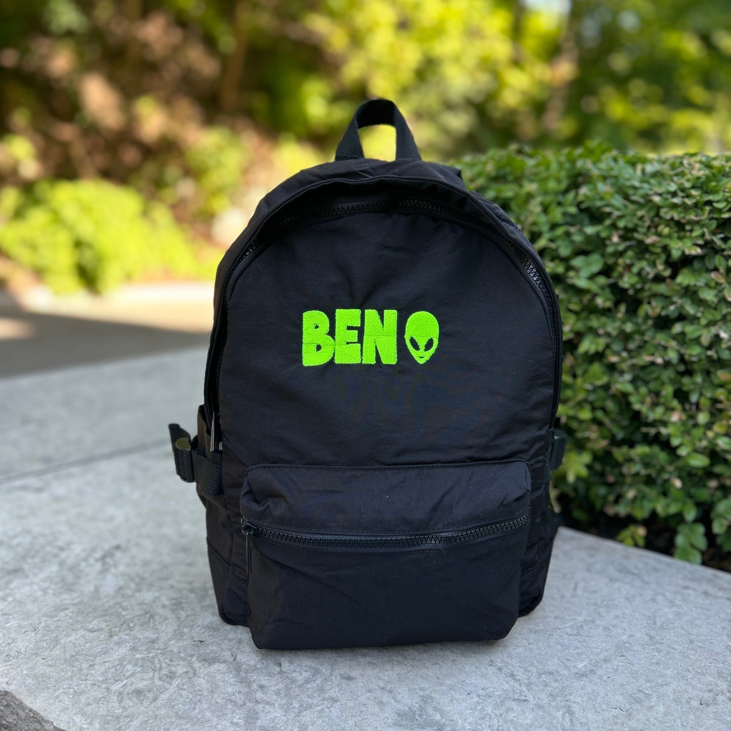 Black Toddler Nylon Backpack