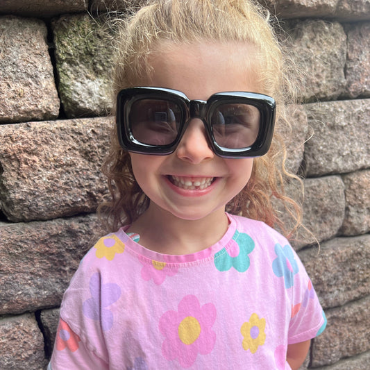 Toddler Oversized Chunky Square Sunglasses | Fashion Statement Sunnies!