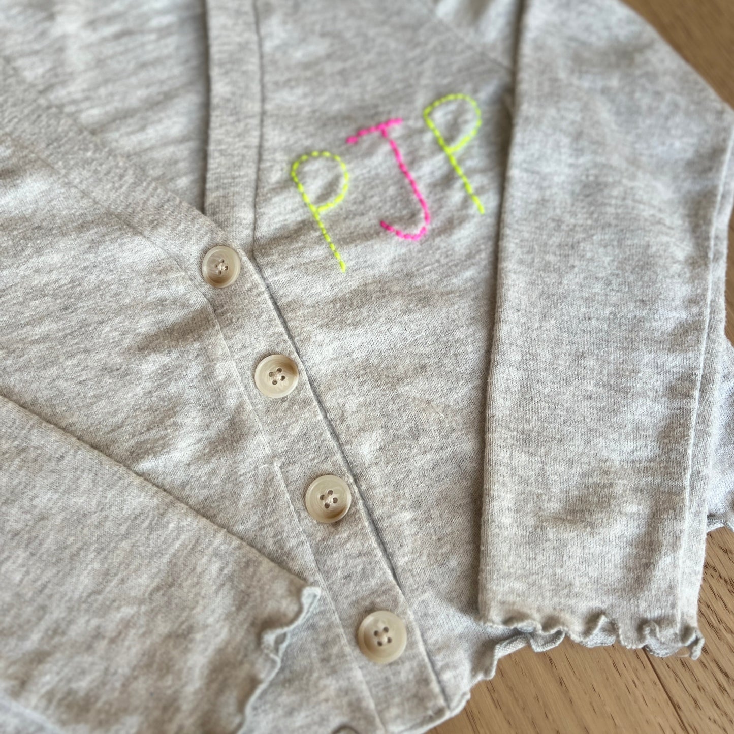 Lightweight Fine Knit Scalloped Cardi | Cardigan for 7-10 Year Old Girls
