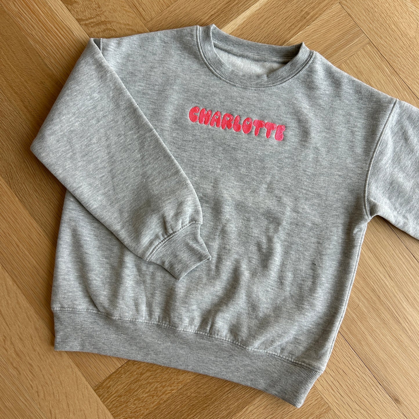 Custom Crew Neck | Multiple Colors | 2-10 Years Old | Machine Embroidery