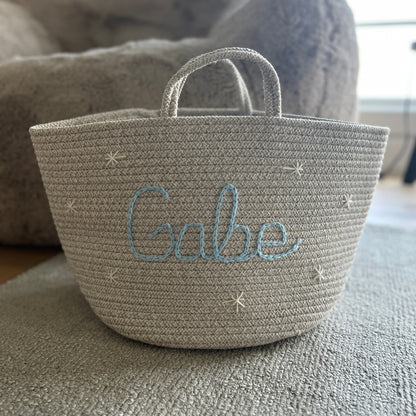 Les Bins Size Large, BEIGE | Storage Bins for Nursery, Playroom & More