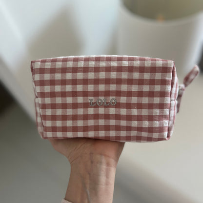 Gingham Small Pouch | Jewelry & Accessories, Makeup, Trinkets