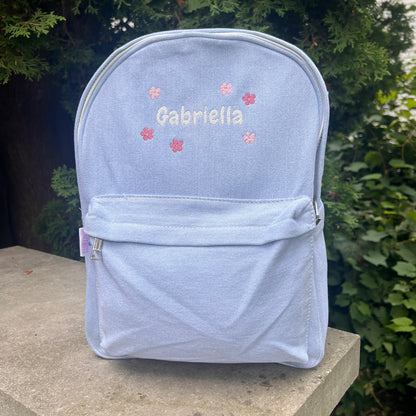 Denim Toddler Backpack