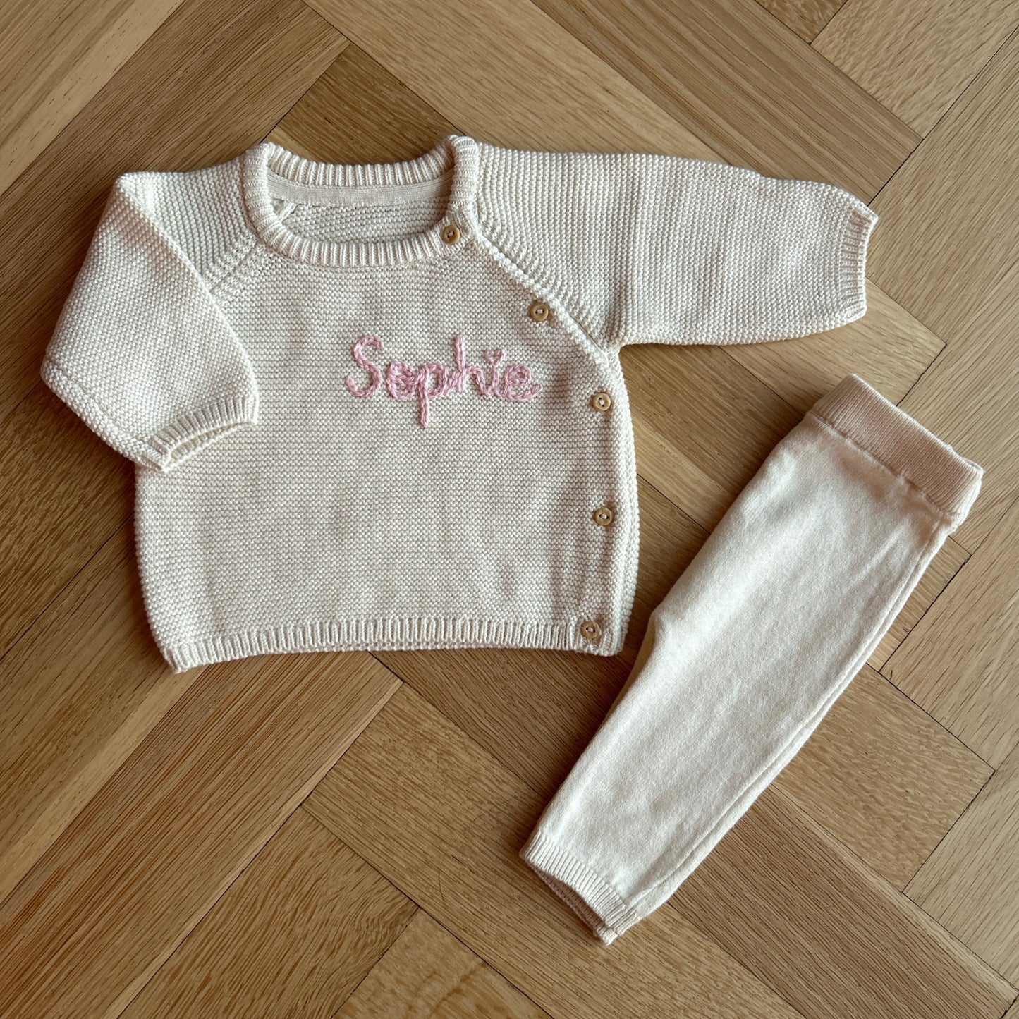 Cozy Neutral Newborn Set - CREAM| 2 Piece Set for Babies in Multiple Colors