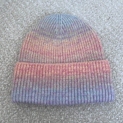 Ombre Knit Hat for 6-12 Year Olds