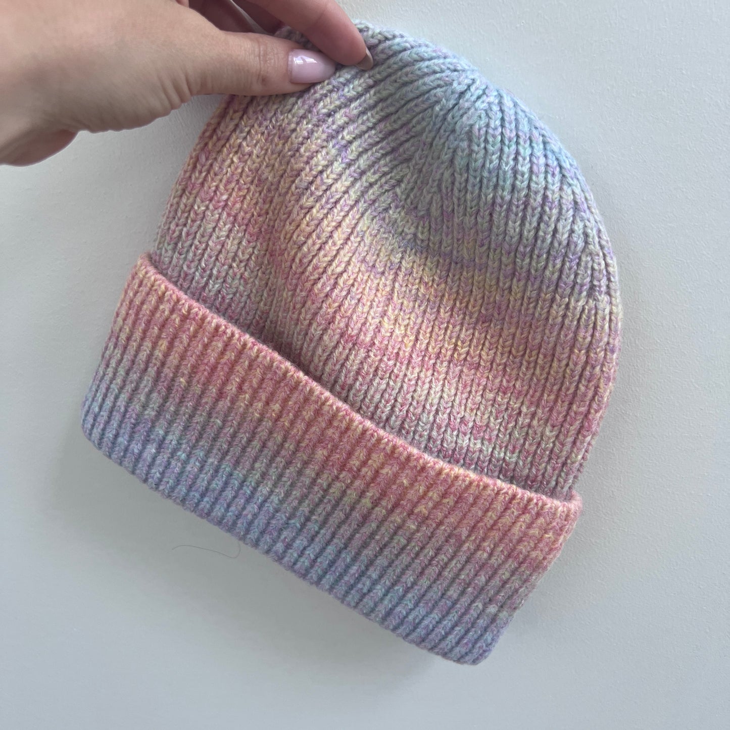 Ombre Knit Hat for 6-12 Year Olds