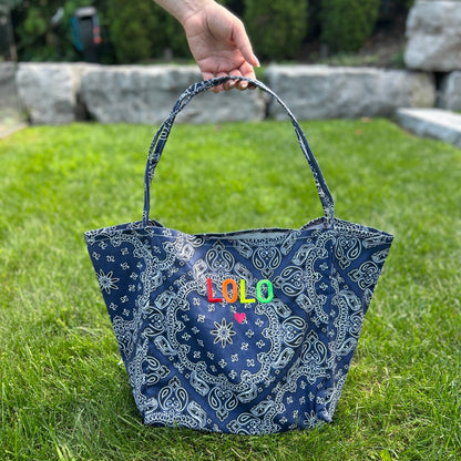Custom Bandana Tote Bag