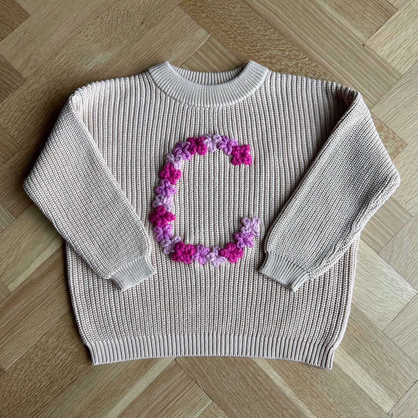 The Flower Bomb Sweater | Multiple Colors Oversized Knit Newborn to 6 Years