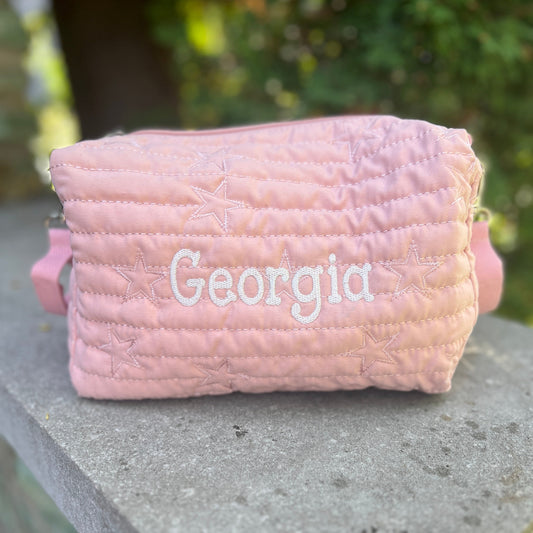 Star Diaper Pouch | Pale Pink or Minty Teal