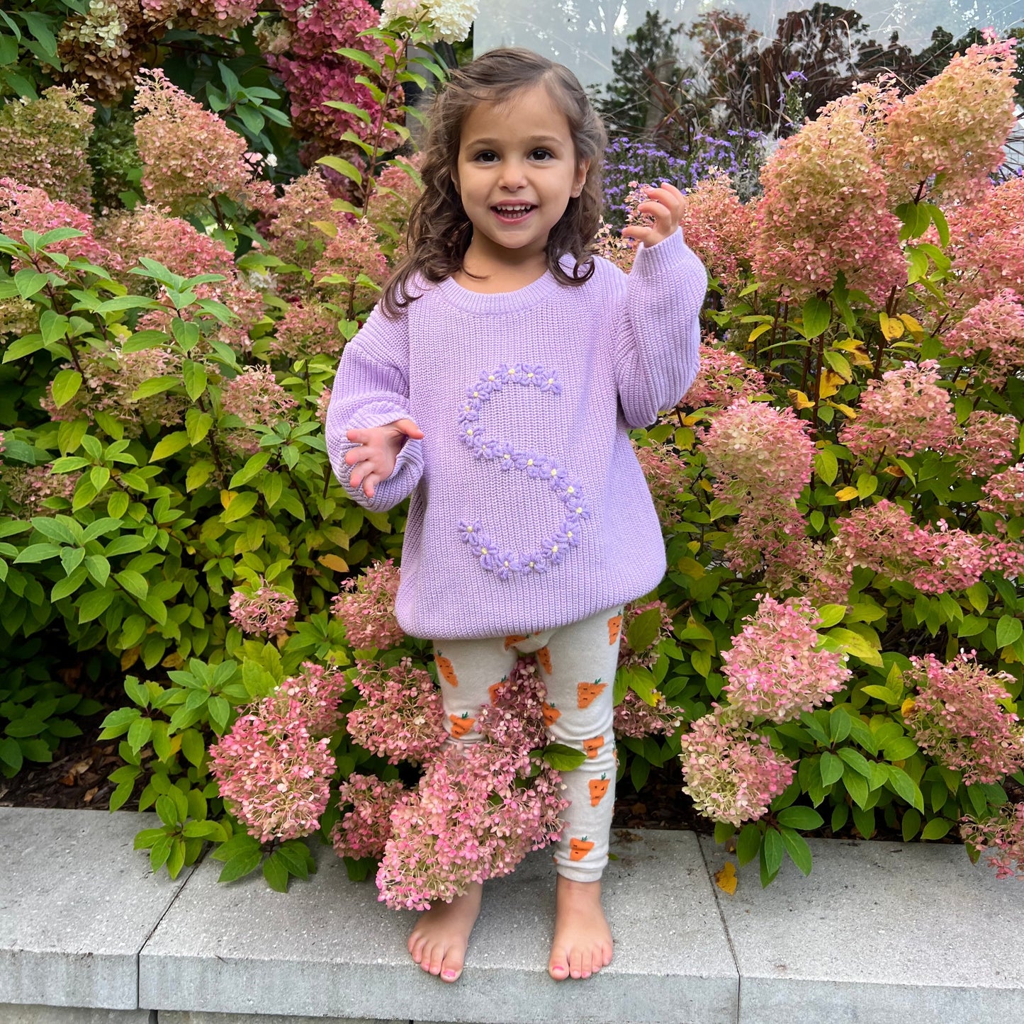 The Flower Bomb Sweater | Multiple Colors Oversized Knit Newborn to 6 Years