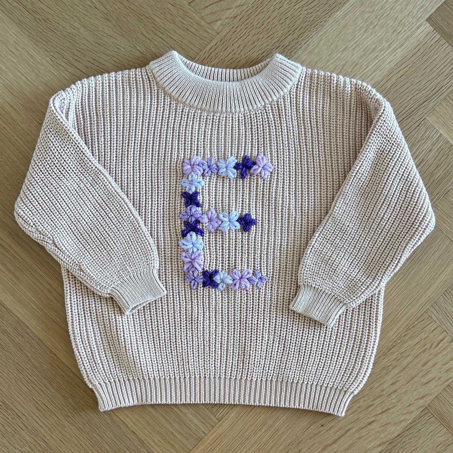 The Flower Bomb Sweater | Multiple Colors Oversized Knit Newborn to 6 Years