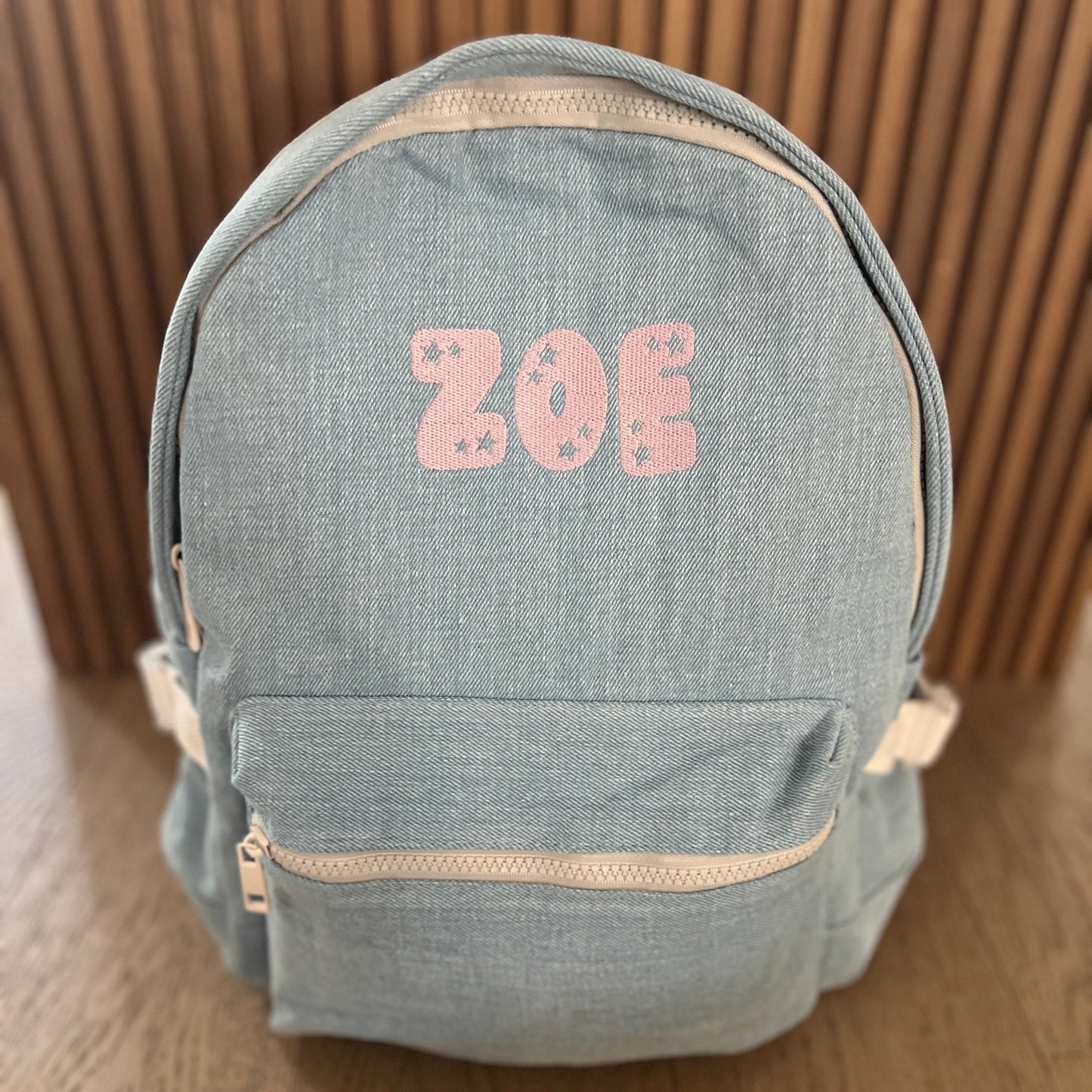 Denim Toddler Backpack