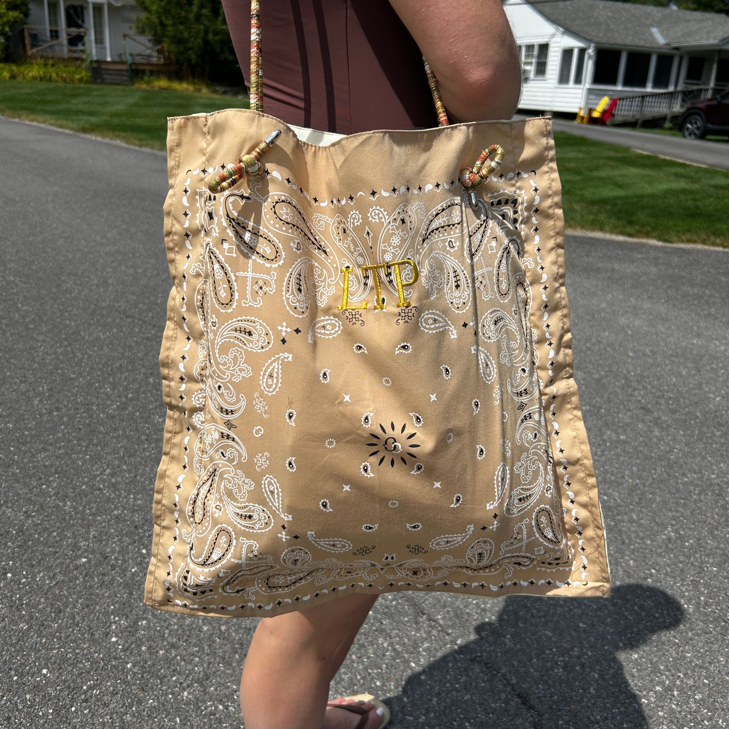 Custom Bandana Tote Bag