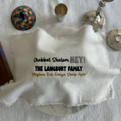 Shabbat Challah Cover | Family Fun Style