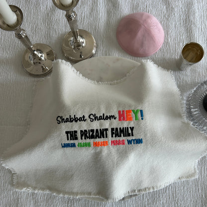 Shabbat Challah Cover | Family Fun Style