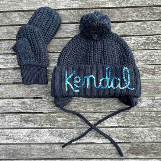 Warm Lined Hat & Mits Sets | Winter Hat for Babies & Toddlers