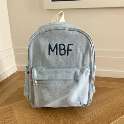 Denim Toddler Backpack
