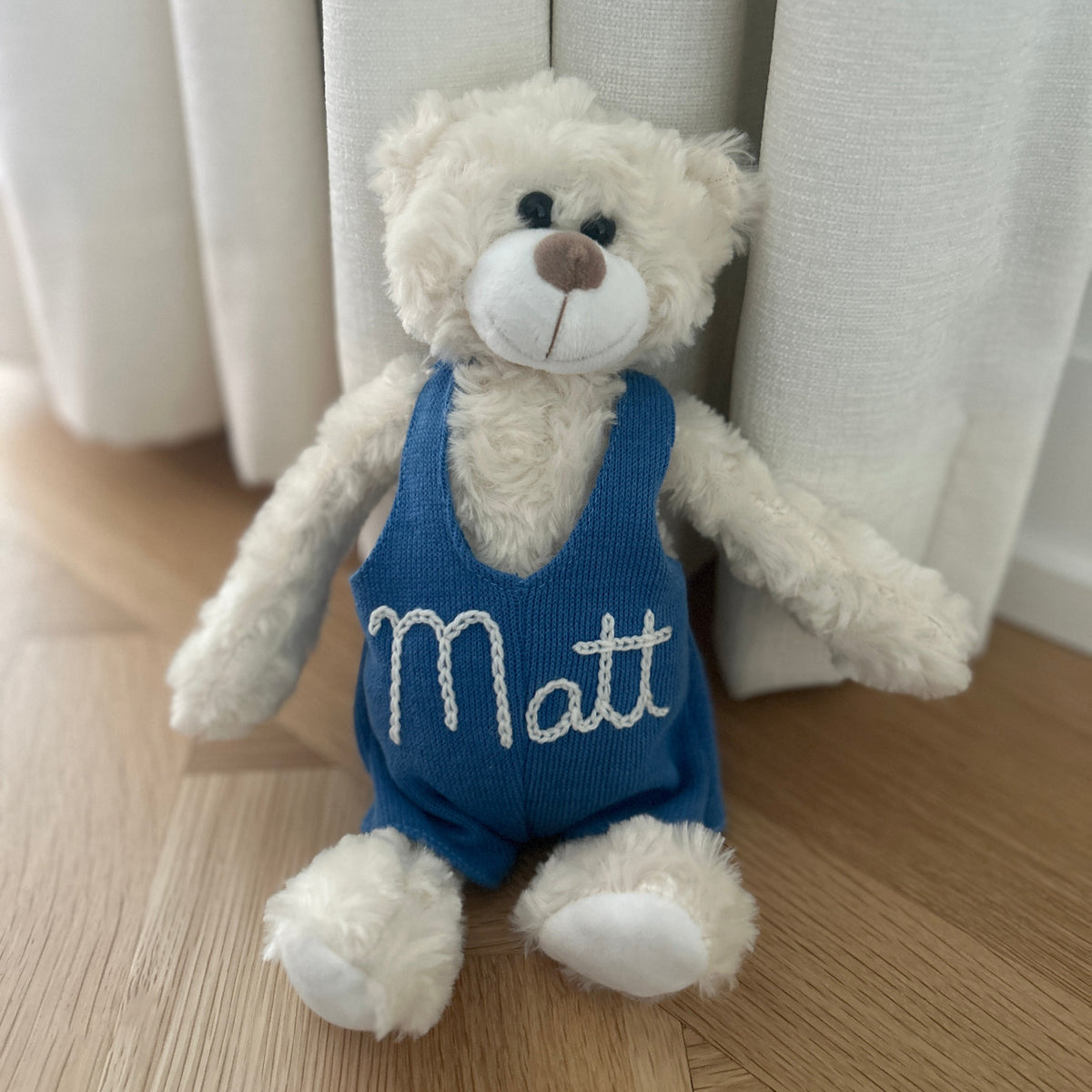 Custom Teddy Bear in Pink, Brown or Blue | Stuffed Animal Custom Gift
