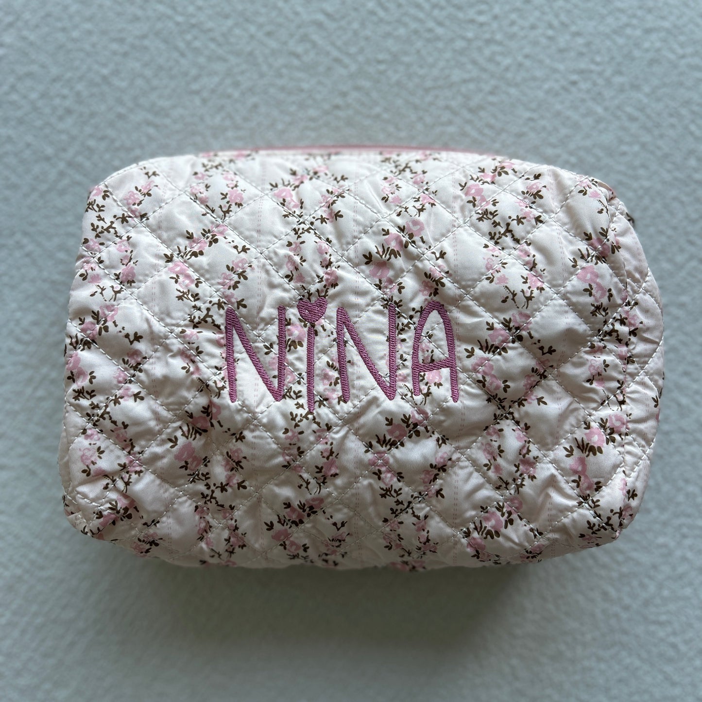 *NEW* Pink Floral Duffel & Pouch Bundle