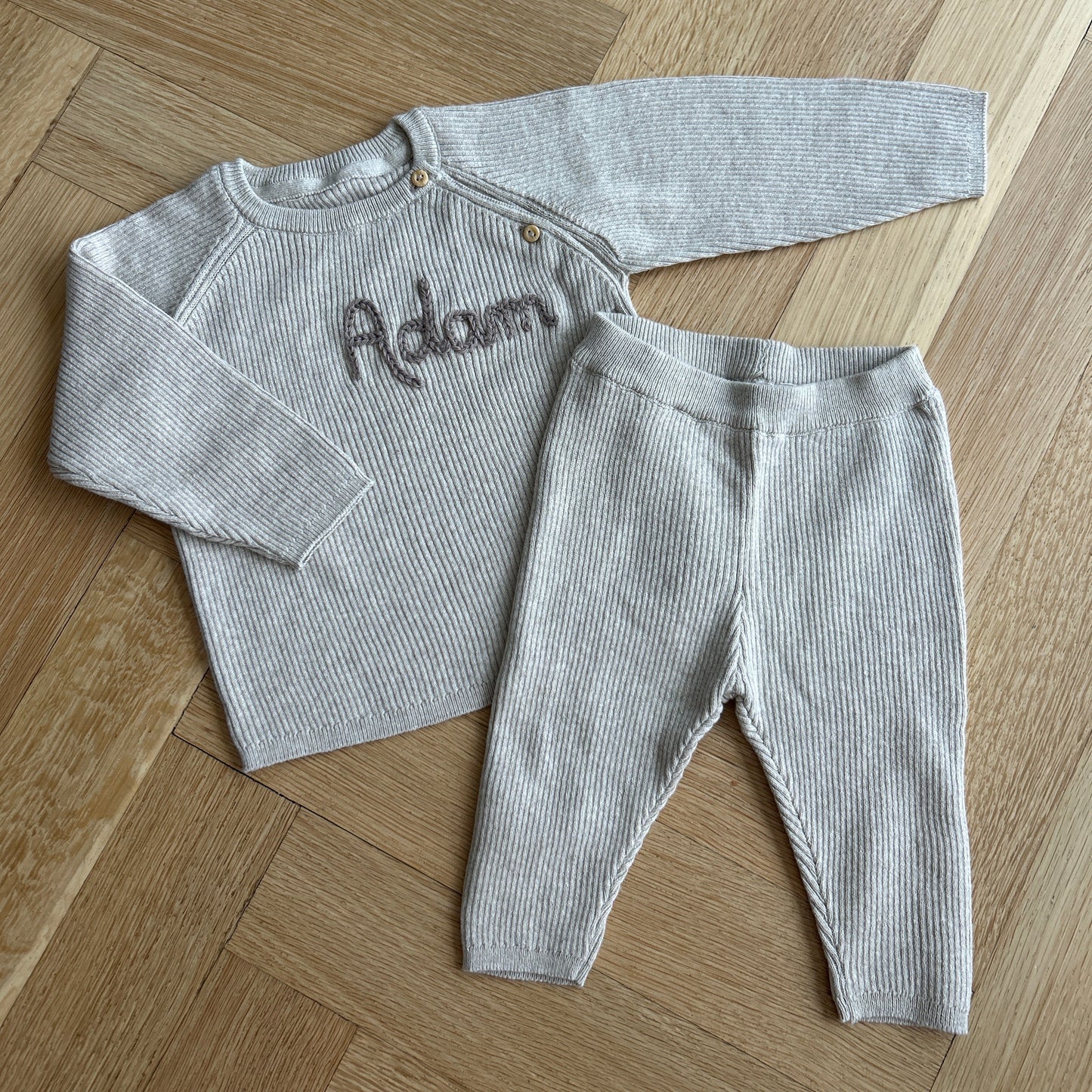 Cozy Neutral Newborn Set | 2 Piece Set for Babies in Multiple Colors