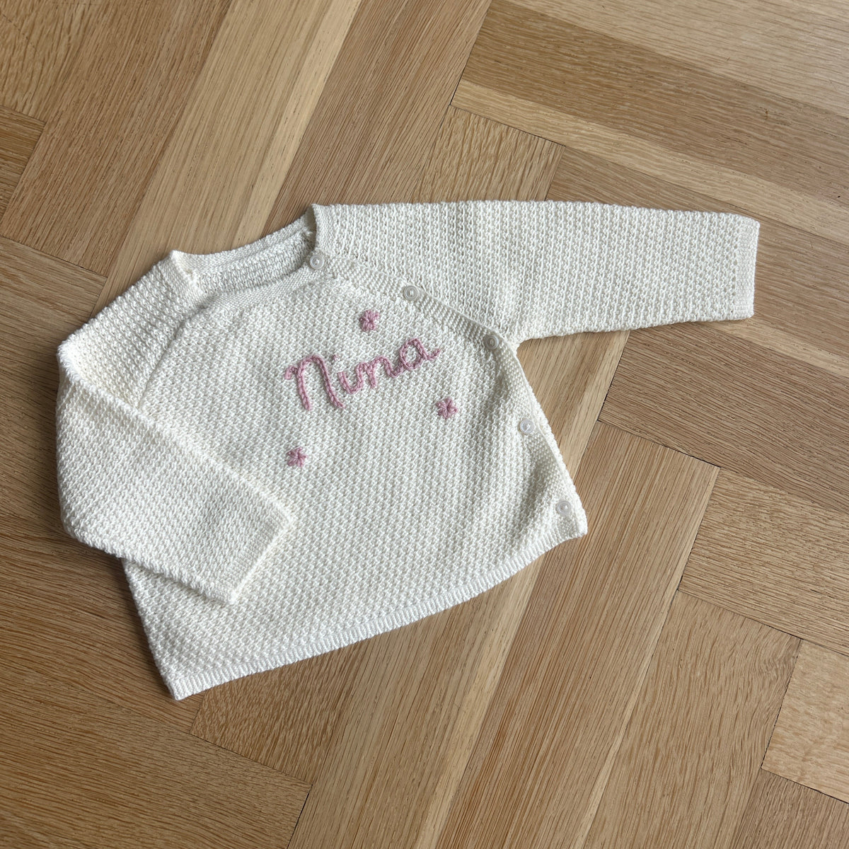 Baby Wrap Knit Sweater | 6-9 Months