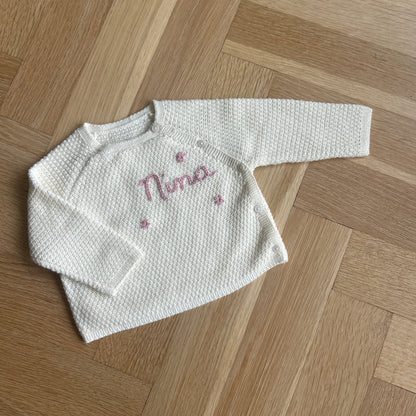 Baby Wrap Knit Sweater | 6-9 Months