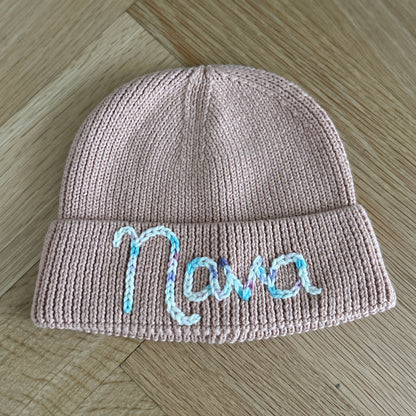 Light Blush Beanie 2+ Years | 2 sizes available (2-8 Years)