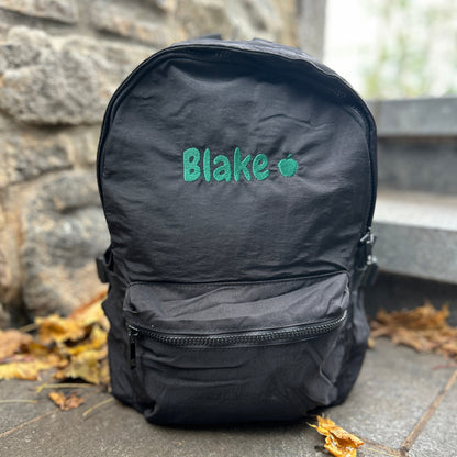 Black Toddler Nylon Backpack