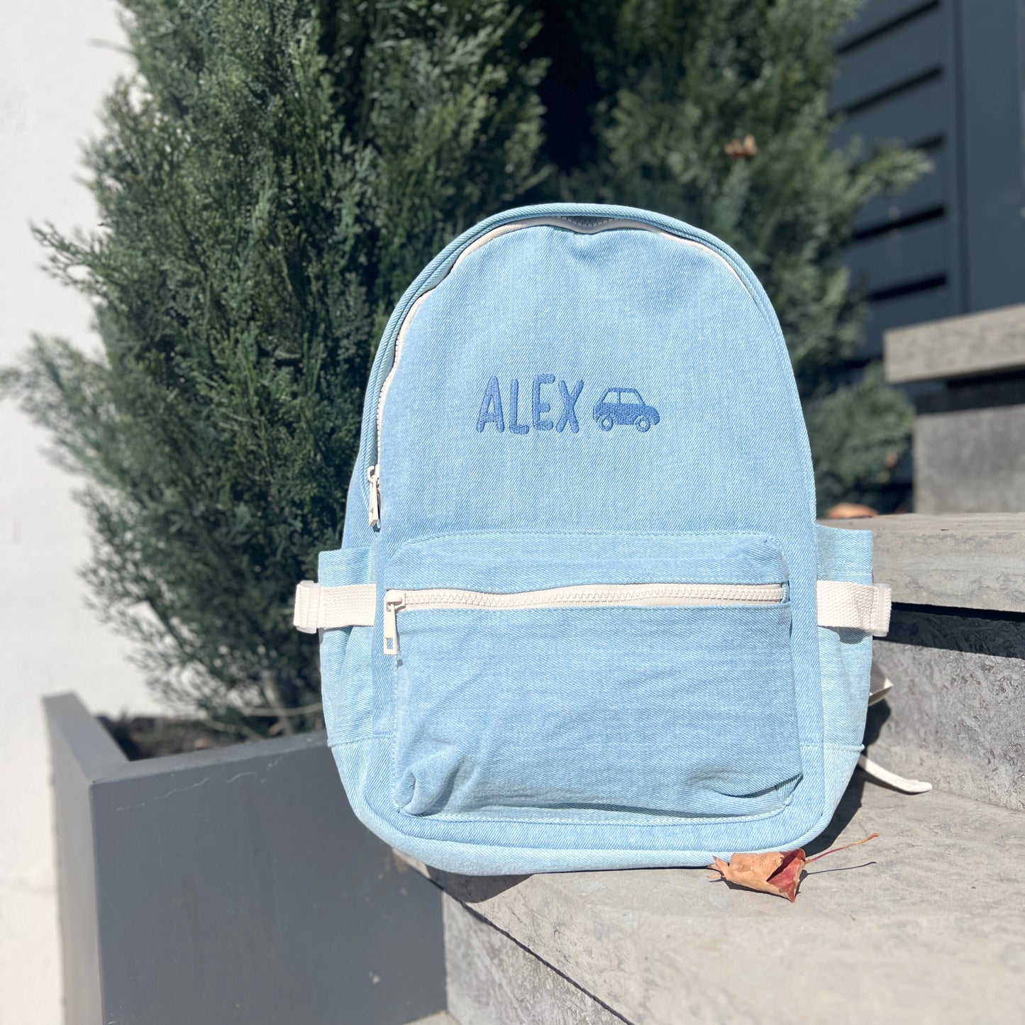 Denim Toddler Backpack