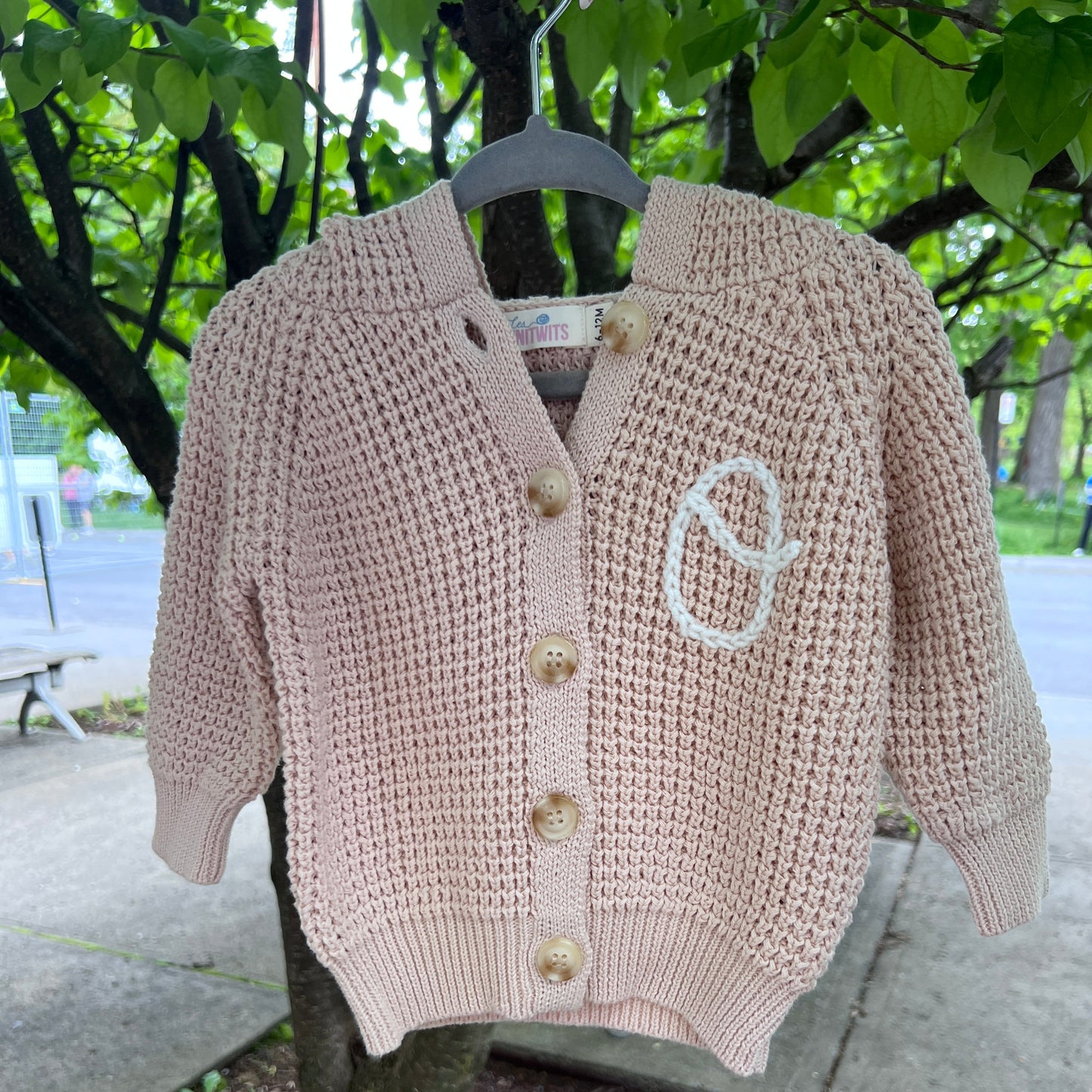 Hooded Waffle Cardigan | Oatmeal, Brown or Navy
