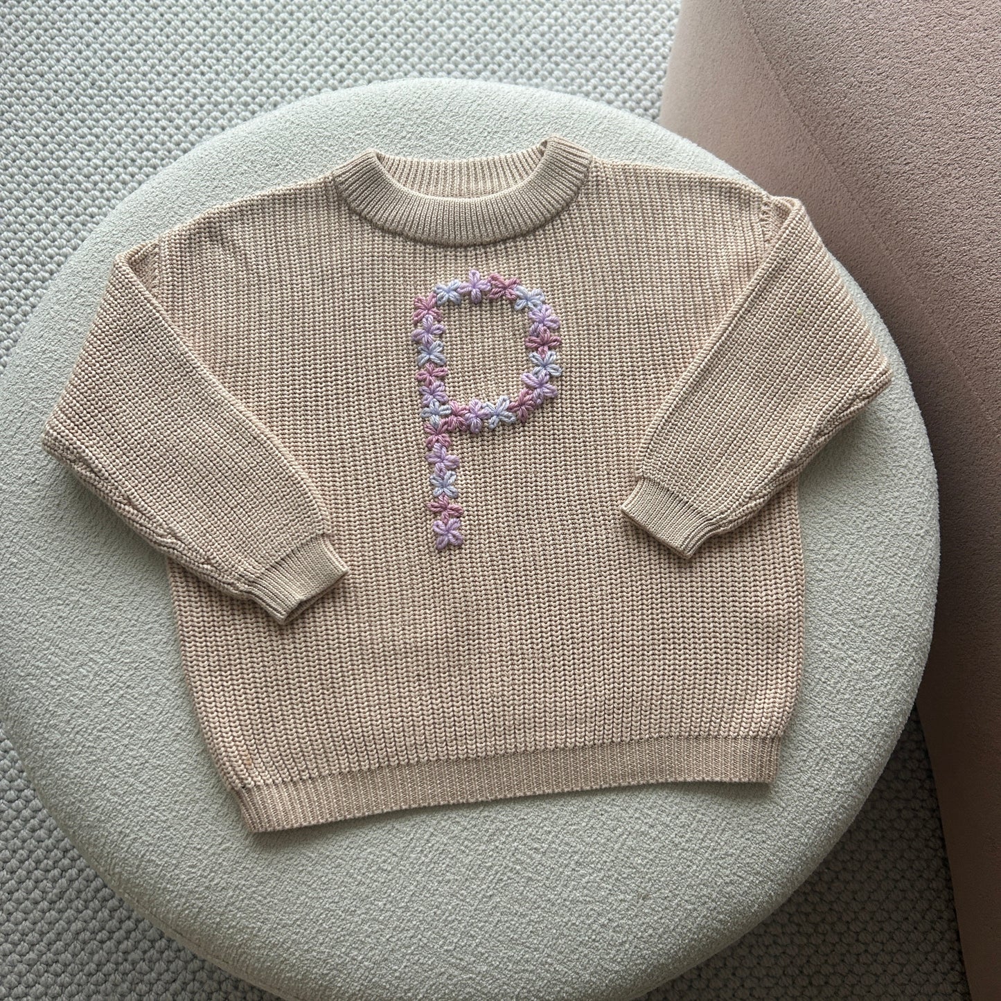 The Flower Bomb Sweater | Multiple Colors Oversized Knit Newborn to 6 Years