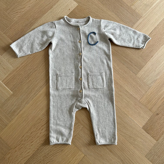 Fine Knit Light Onesie For Babies | 2 Sizes & Colors Available