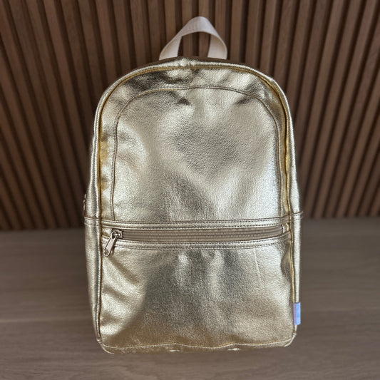 Metallic Gold Toddler Backpack | Custom Sample